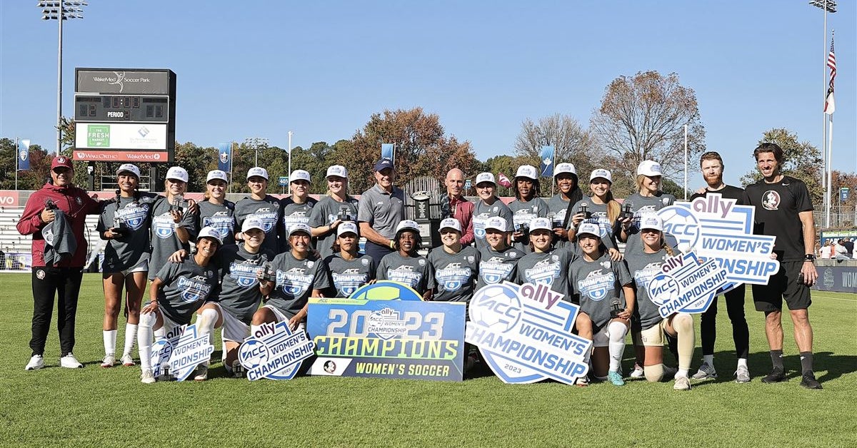ACC Champions: FSU Soccer defeats Clemson, 2-1, to earn the 2023 ACC Tournament Championship