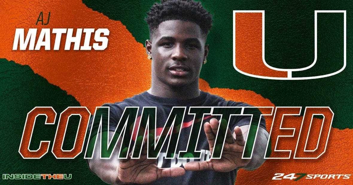 LB Mathis commits to Miami