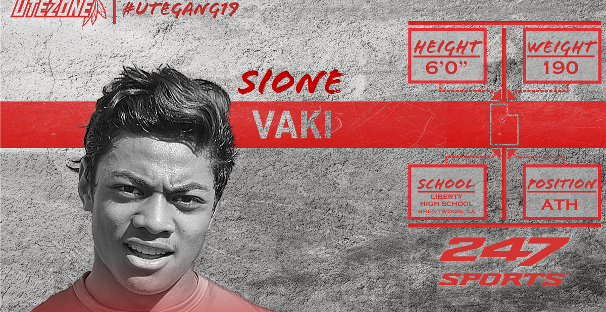 UteZone's Utah Football Signing Day Profile: Sione Vaki