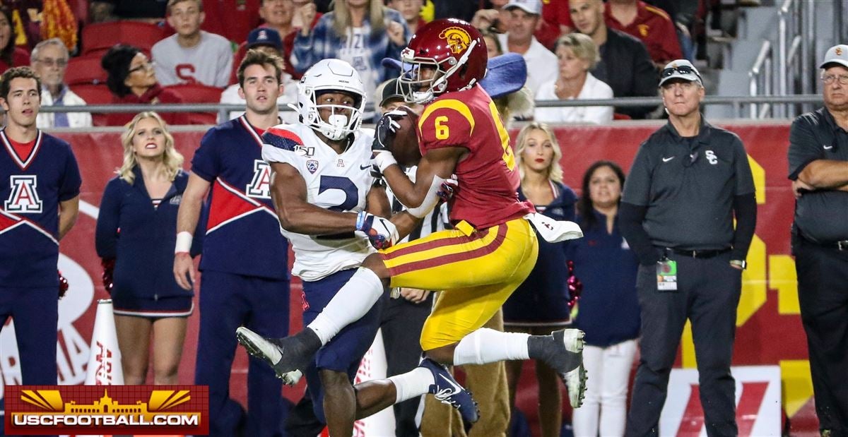 USC Trojans cornerback Isaac Taylor-Stuart during a college football