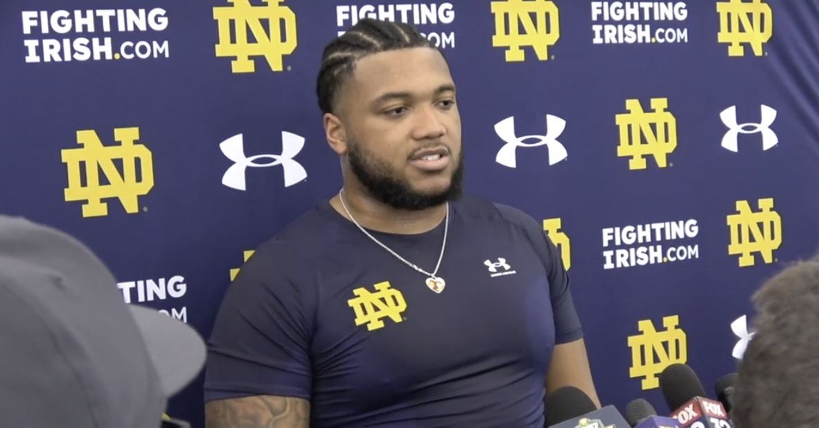 Video Blake Fisher Speaks at Notre Dame Pro Day