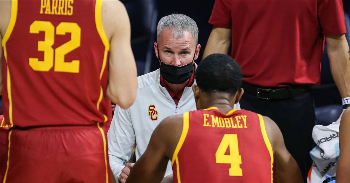 USC head coach Andy Enfield shares his thoughts on March Madness, Evan Mobley and more