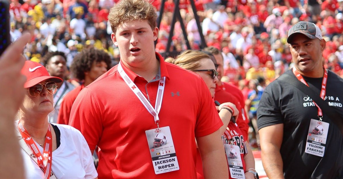 2027 OL Jackson Roper impressed by Nebraska’s game day atmosphere