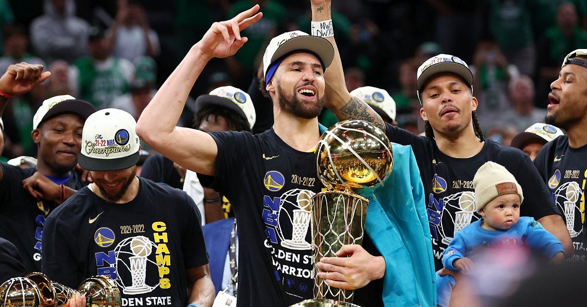 Klay Thompson now stands alone as Coug with most NBA rings
