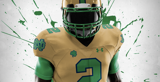College Football Color Rush Uniform Concepts