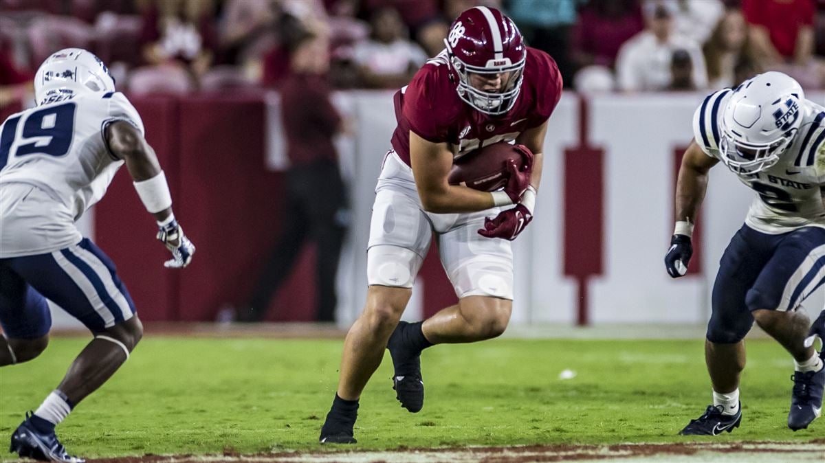 Alabama tight end transfer commits to Tennessee during visit