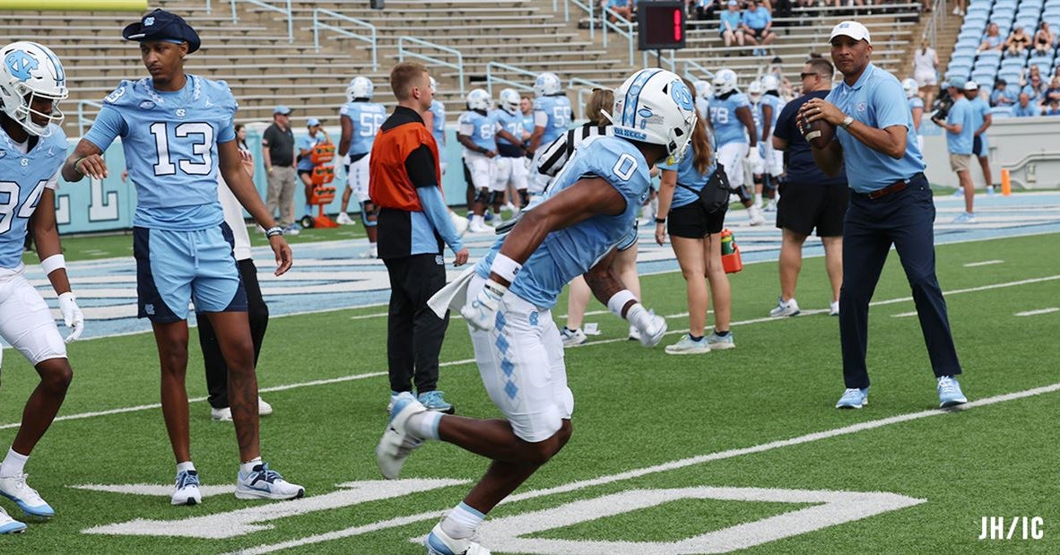 Tar Heel Receivers Work To 'Earn' Right To Wear Tylee Craft's No. 13 Jersey In Games