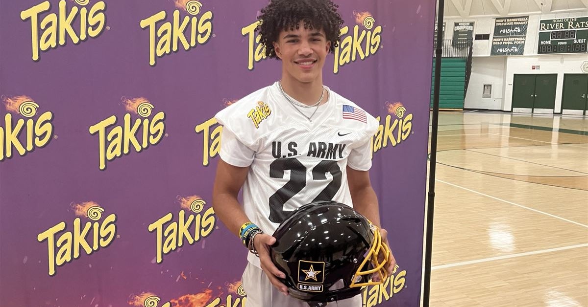 WATCH: Michigan kicker commit Adam Samaha talks receiving U.S. Army All ...