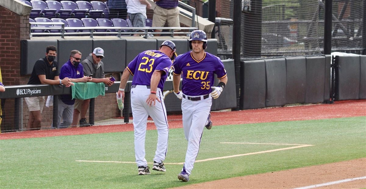 ECU right-handed pitcher Gavin Williams was selected No. 23