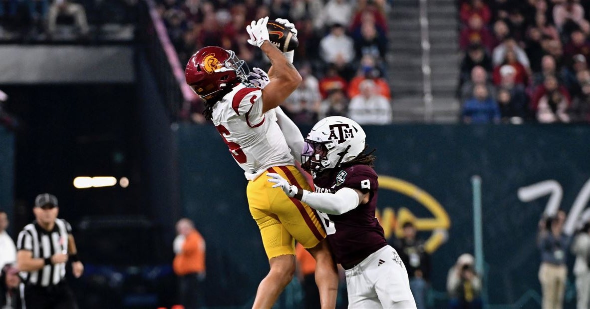 Receivers Ja'Kobi Lane, Makai Lemon give USC football two pillars to