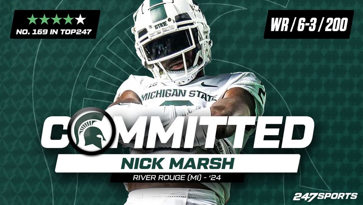 Michigan State gets 4-star WR Nick Marsh back in class