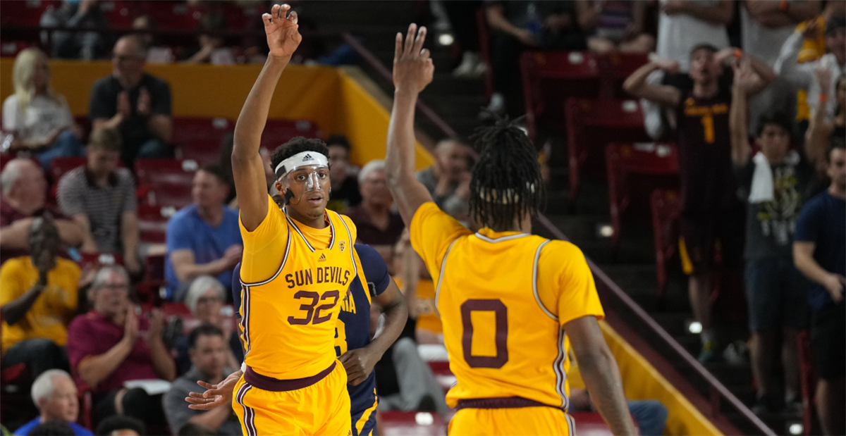 Half-court buzzer beater saves day, and perhaps ASU's season, in 89-88 win  over Arizona - The Arizona State Press