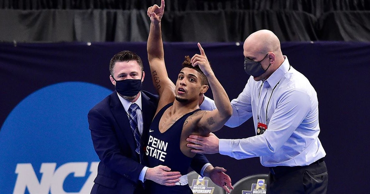 Penn State wins four national titles at NCAA Wrestling Championship 2021