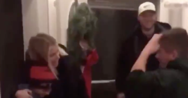 WATCH: Matt Stafford surprises boys who lost their father