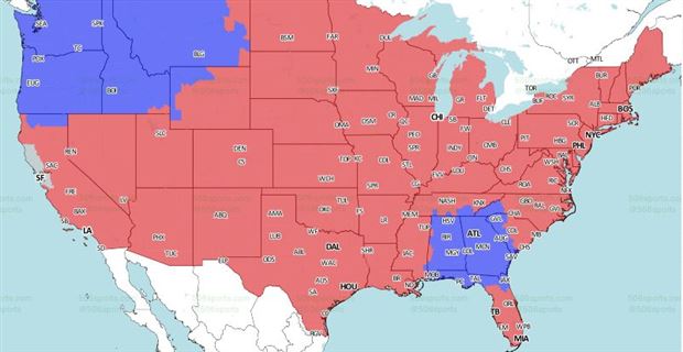 Coverage map released for Packers-Cowboys game
