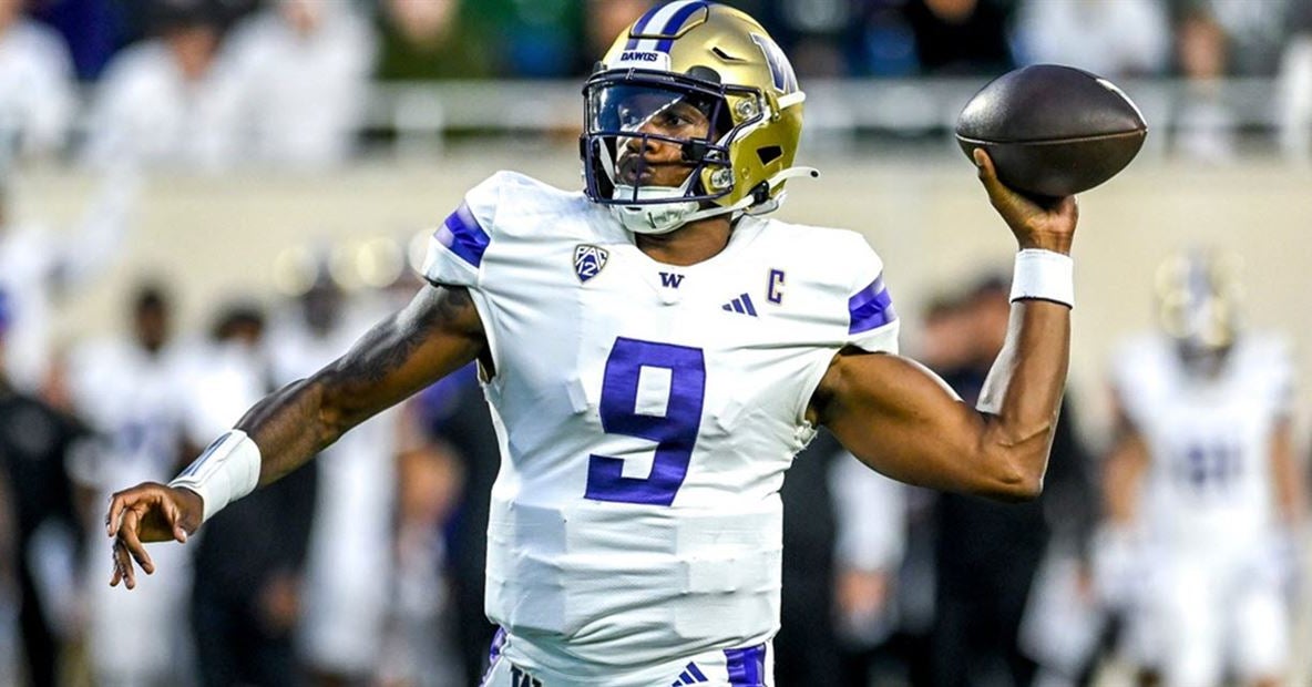 Washington's Michael Penix Jr. Has Been Named The Walter Camp National Offensive Player Of The Week