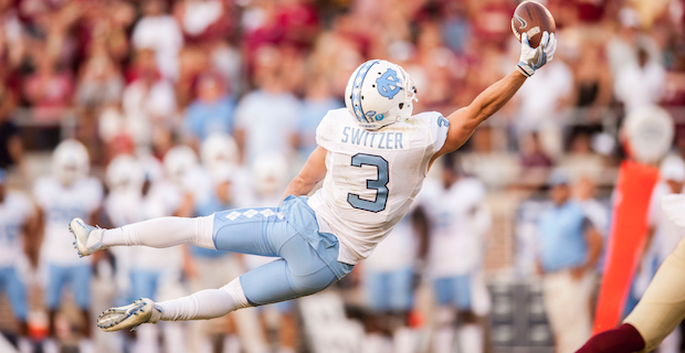 Michael Carter, Javonte Williams combine to set NCAA rushing record in  UNC's blowout of Miami