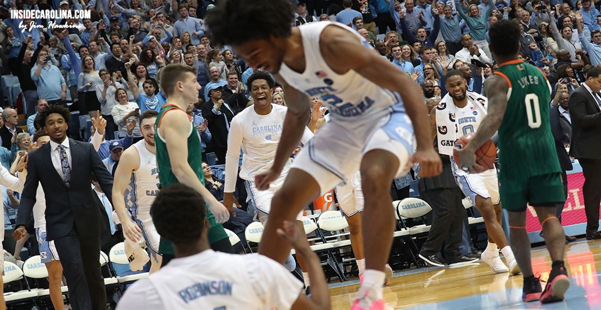 OT Photos: UNC vs Miami