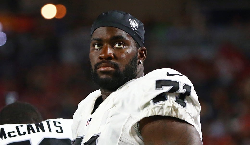 British NFL player Menelik Watson gives match cheque to ill child - BBC  Sport