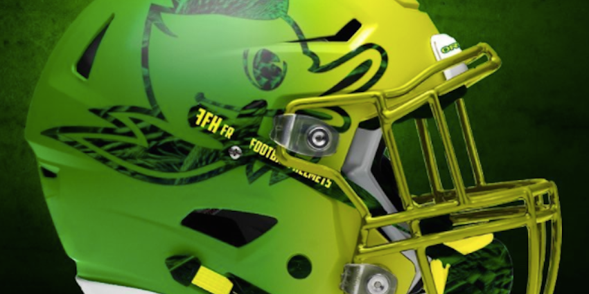 alternate football helmets Denver Broncos RAVE Revolution Speed Mini Helmet True On Riddell unveils brand new alternate