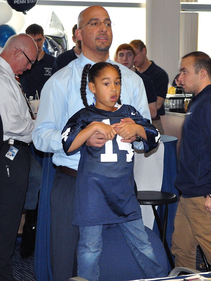 James Franklin ready to welcome family to State College