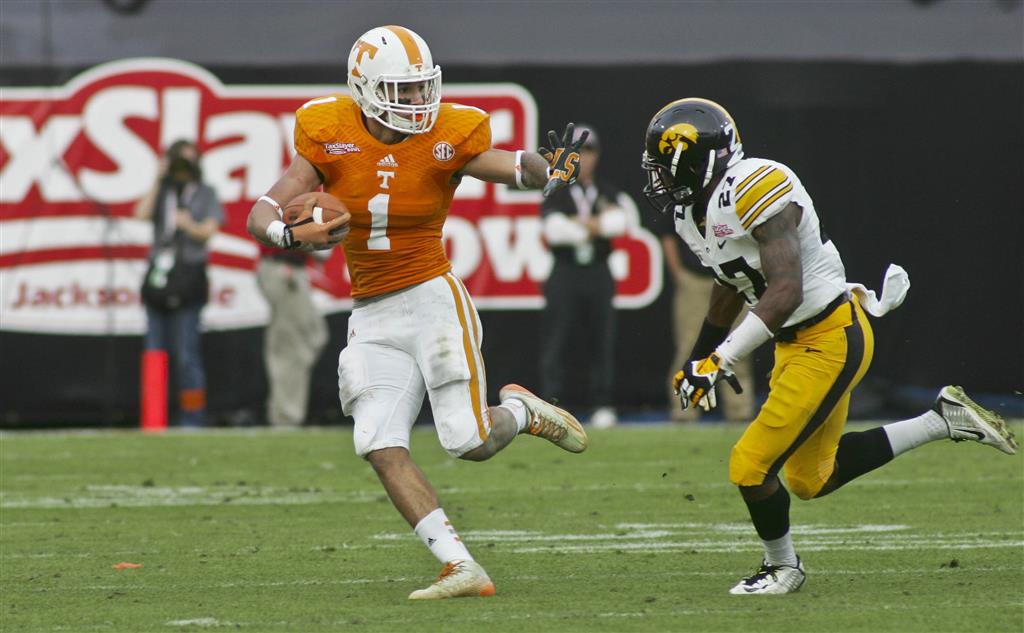 Former Tennessee Running Back Jalen Hurd Will Transfer To Baylor