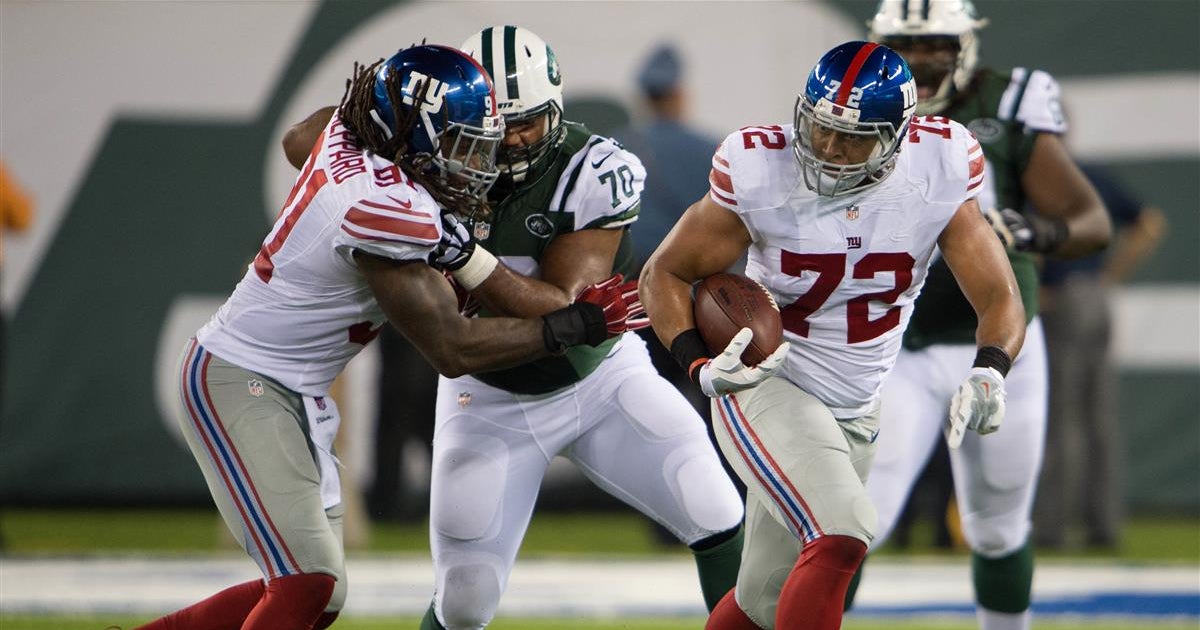 What time are the New York Giants playing tonight