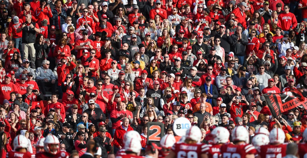 College football Top 10 teams by average home game attendance during 2021 season