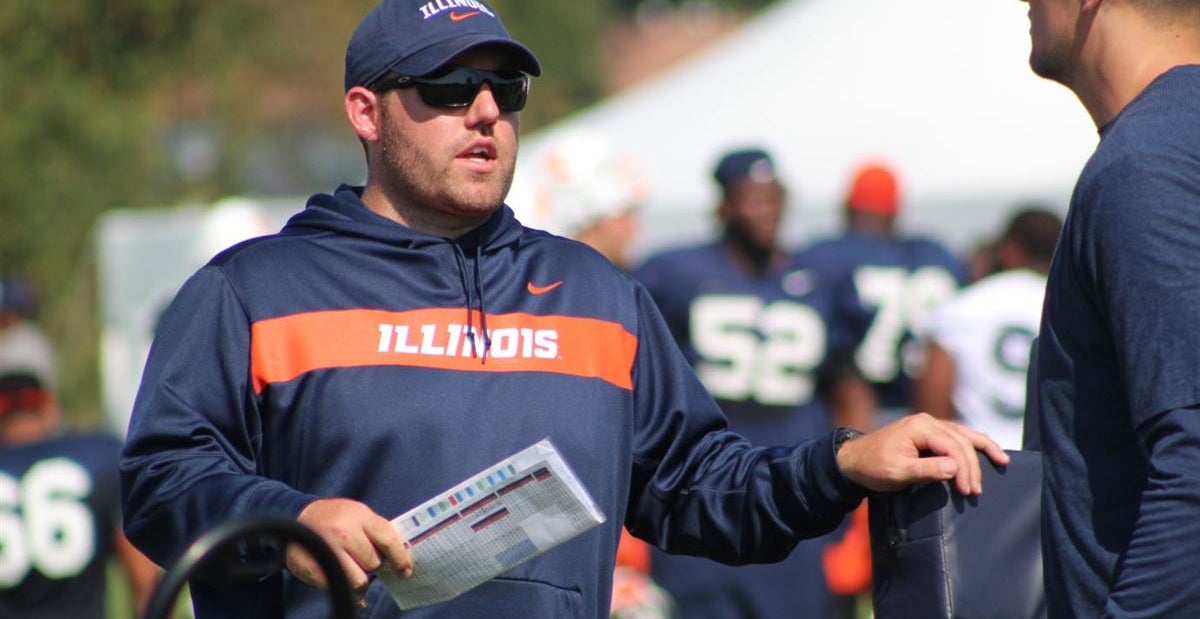 Report Illini DL coach Austin Clark hired by Dolphins