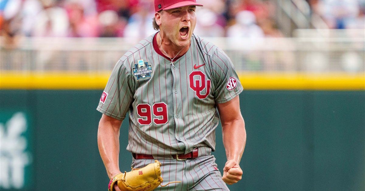 Oklahoma’s trio of star freshman starting pitchers all officially returning for 2027