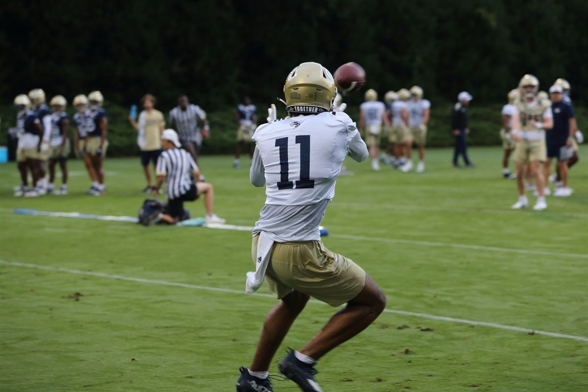 Tech Receivers Starting with a Clean Slate with Coach Del Alexander