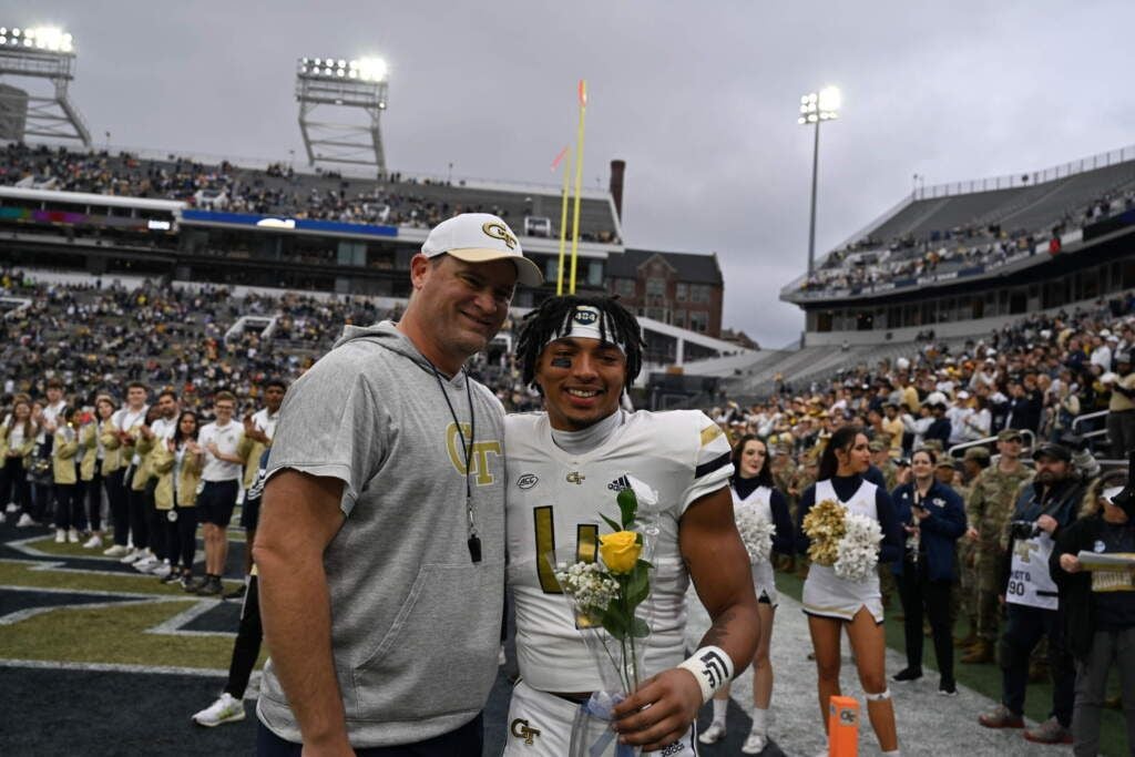 Georgia Tech Adidas Football Student Athlete #23 Jamie Felix Navy