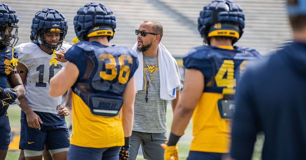 Photos from WVU's second open practice