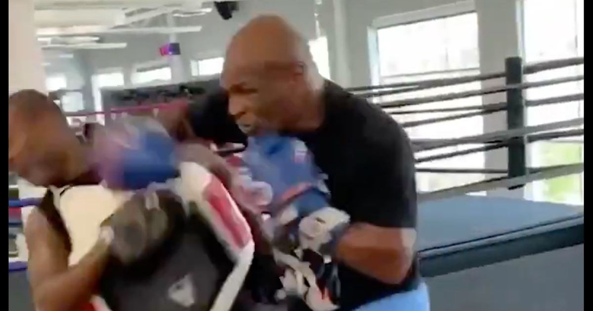 WATCH: Mike Tyson shows incredible power in training session