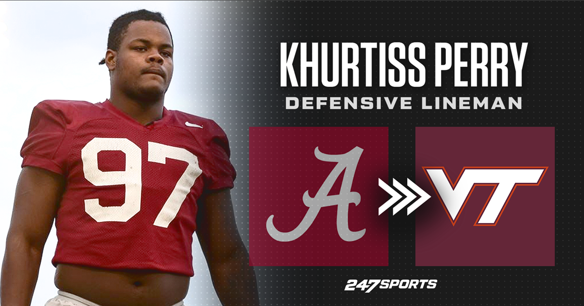 Hokies land Alabama DL transfer Khurtiss Perry