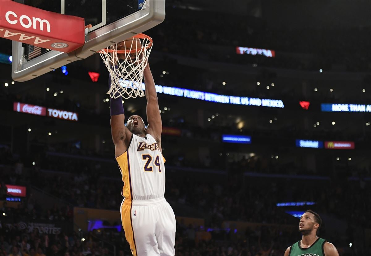 For Kobe Bryant Day, here is Kobe dunking on every NBA team