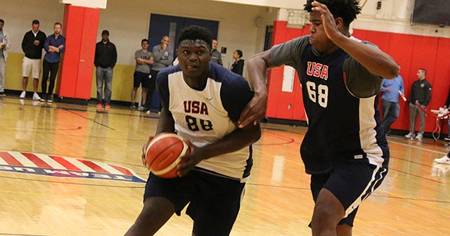 Zion Williamson, No. 3, goes in-depth on recruitment