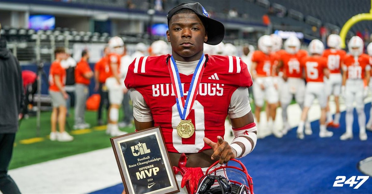 Kj Edmonds No. 2 ranked RB in 2026 class, KJ Edwards recaps his official visit out ...