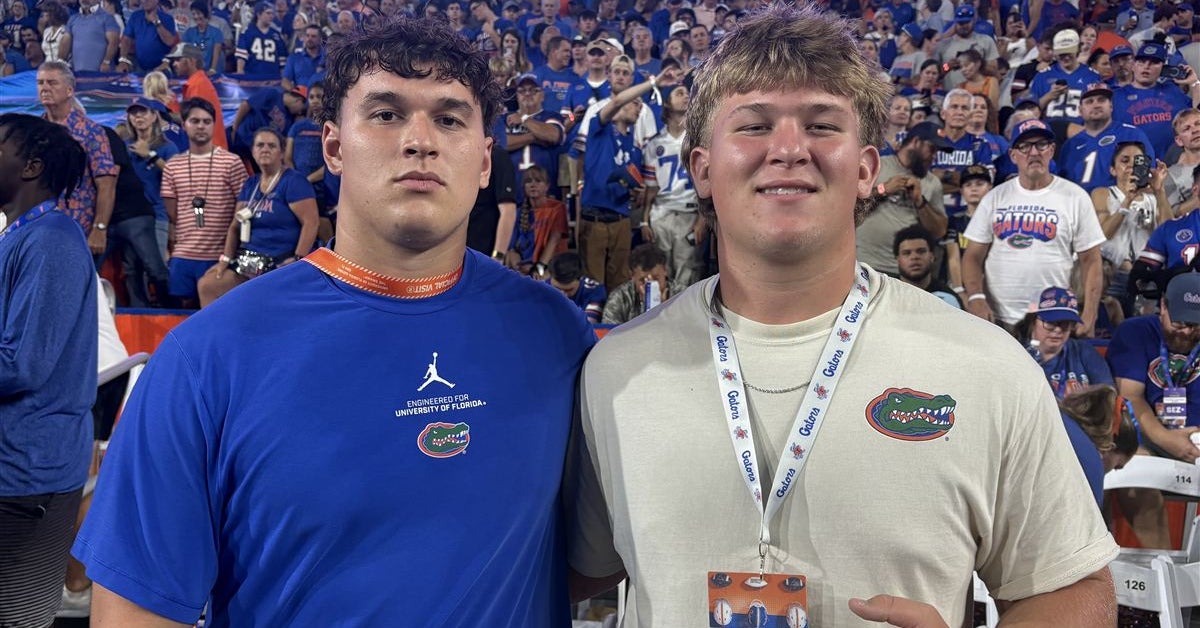 Florida 4-star IOL commit Peyton Miller locked in with Gators after first game day visit