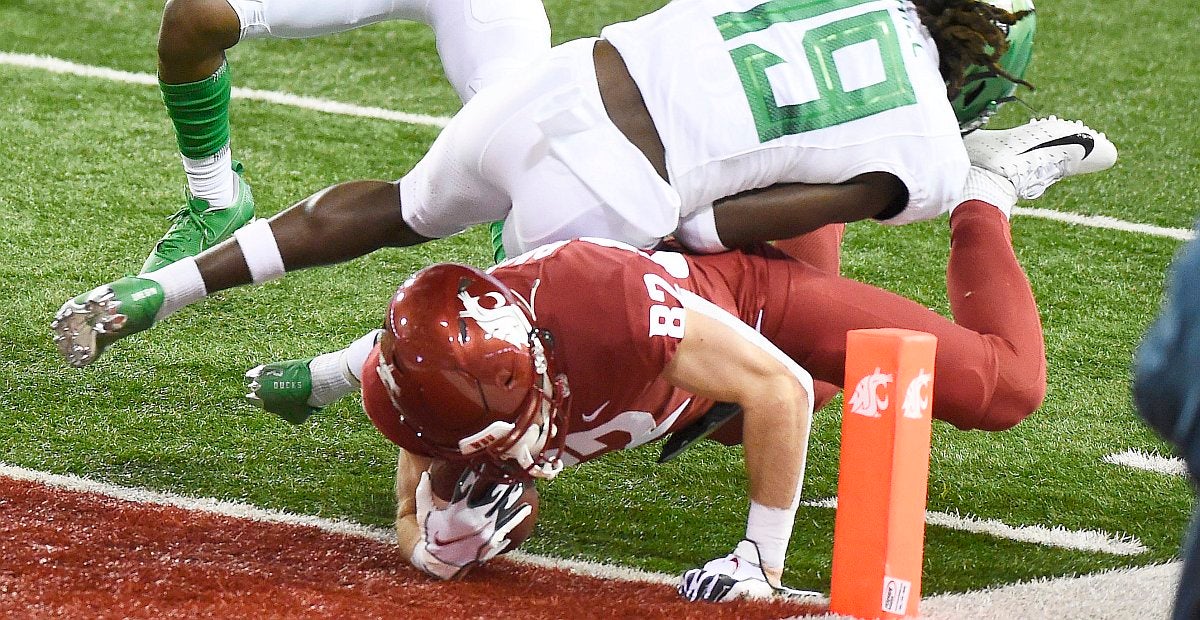 WSU's Lucas Bacon was more tired from celebration than TD play
