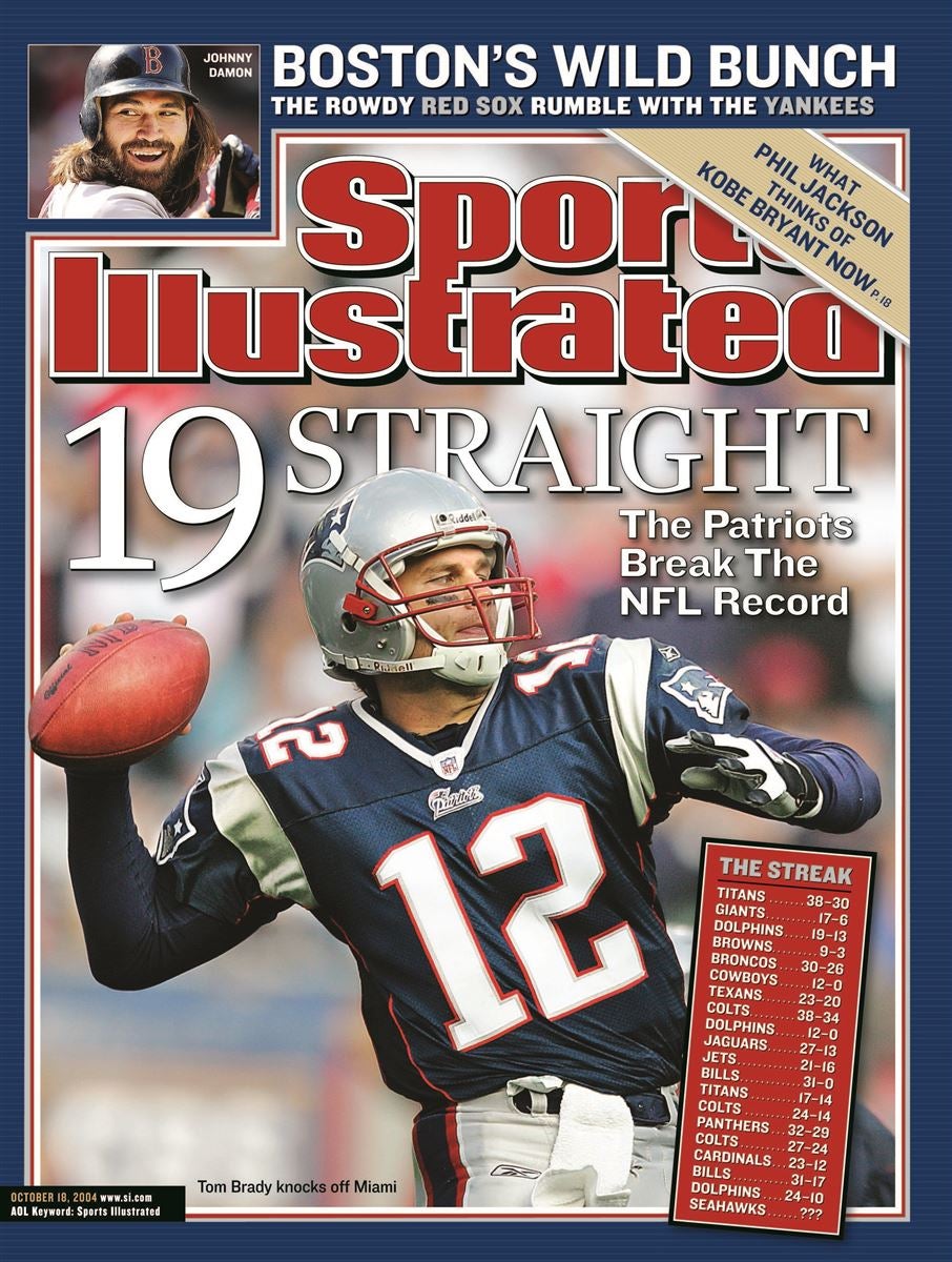 Tom Brady's Sports Illustrated covers through the years