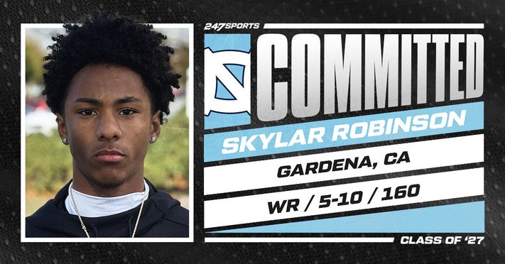 2027 athlete Skylar Robinson commits to North Carolina football