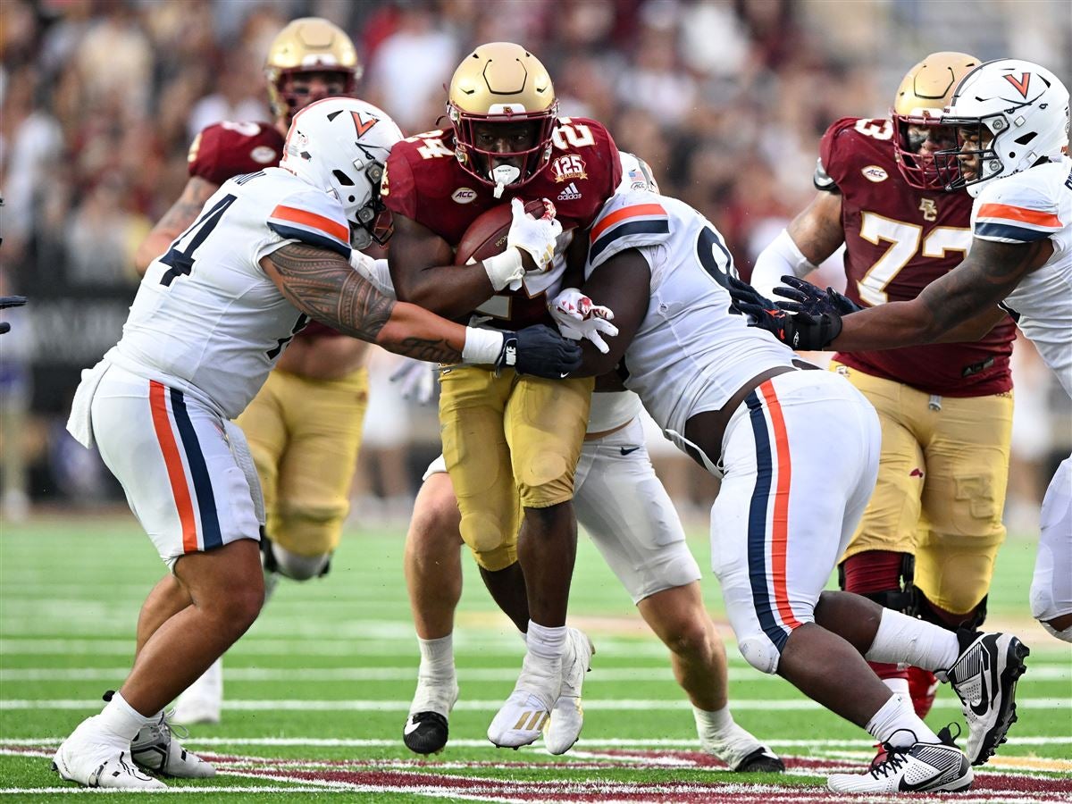 Boston College vs. UVA: PFF Grades & Snap Counts