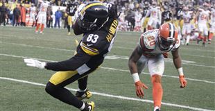 Cobi Hamilton, Briean Boddy-Calhoun, Steelers vs browns, Cobi Hamilton overtime touchdown Browns, Steelers 2017 exclusive rights free agents
