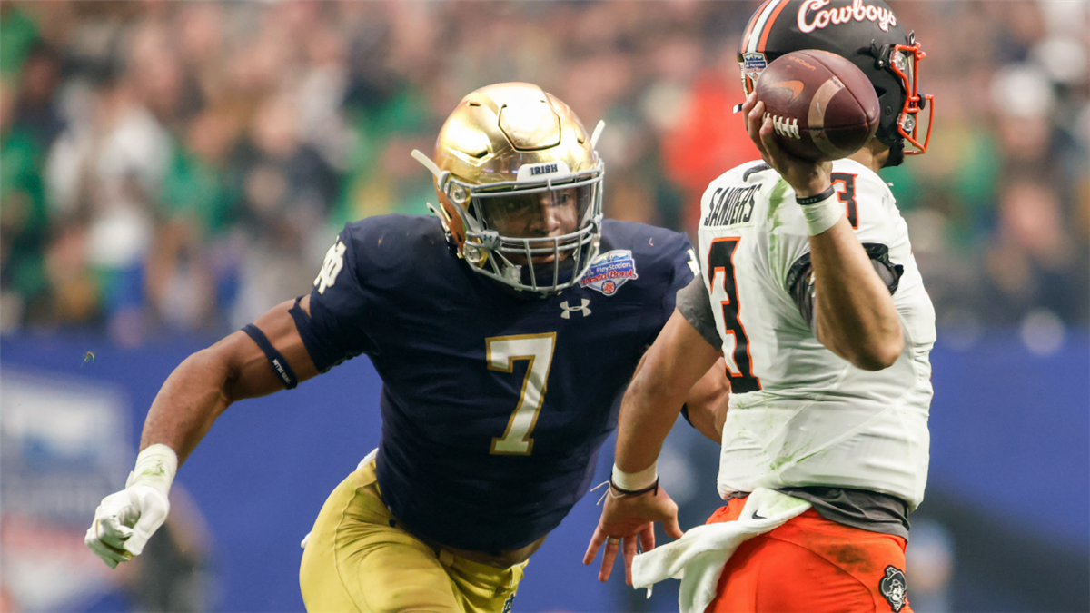 Fiesta Bowl Notre Dame notebook Jack Coan Kevin Austin Chris Tyree