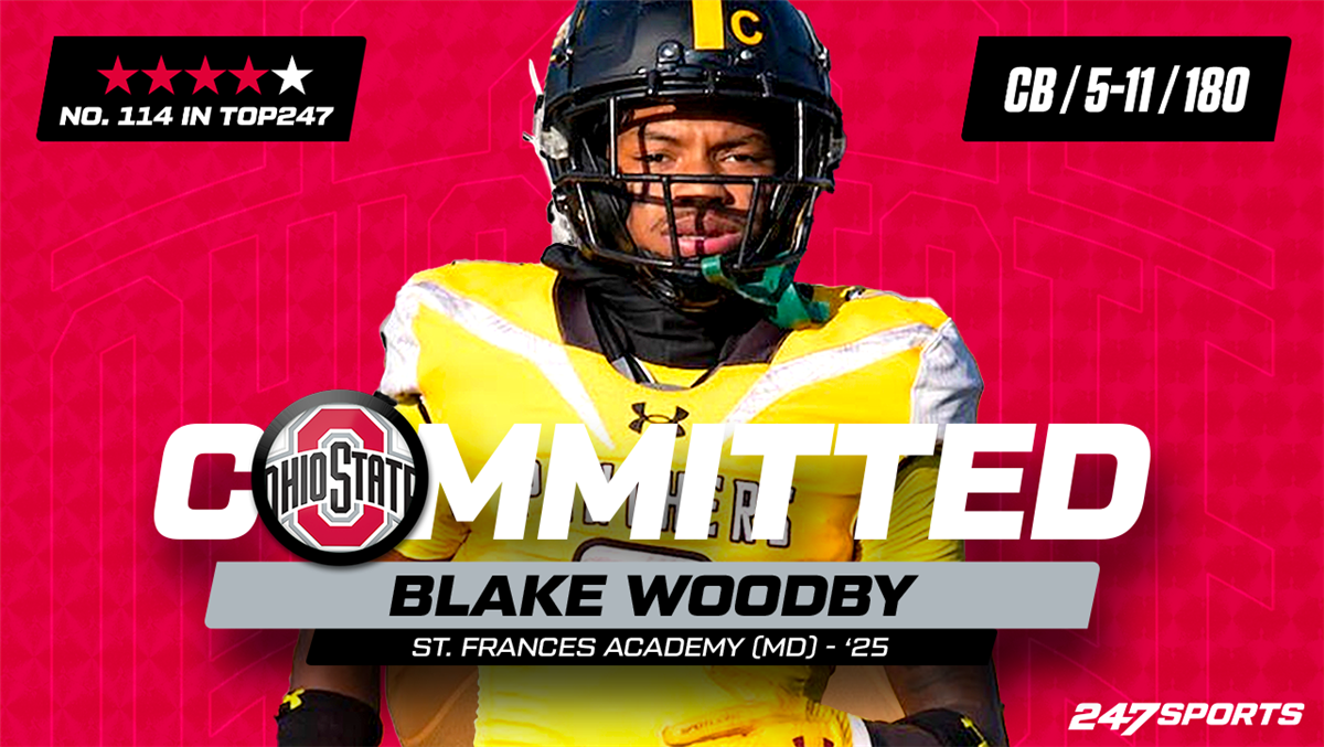 High 4-star 2025 Cornerback Blake Woodby Commits To Ohio State