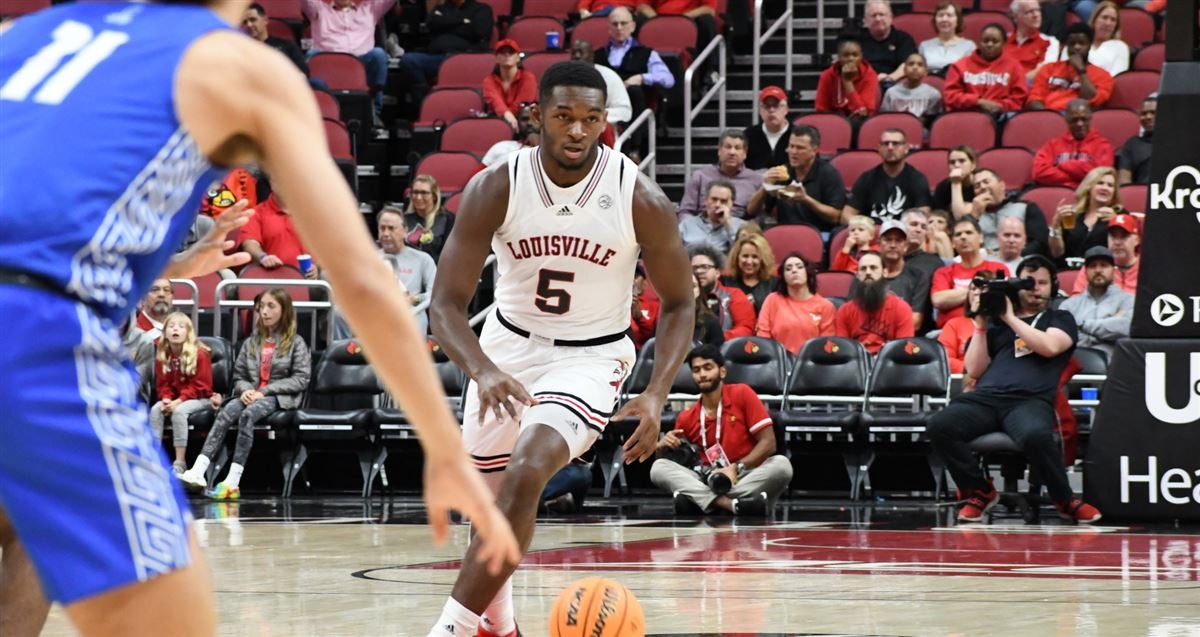 Brandon Huntley-Hatfield back on the court for Louisville basketball