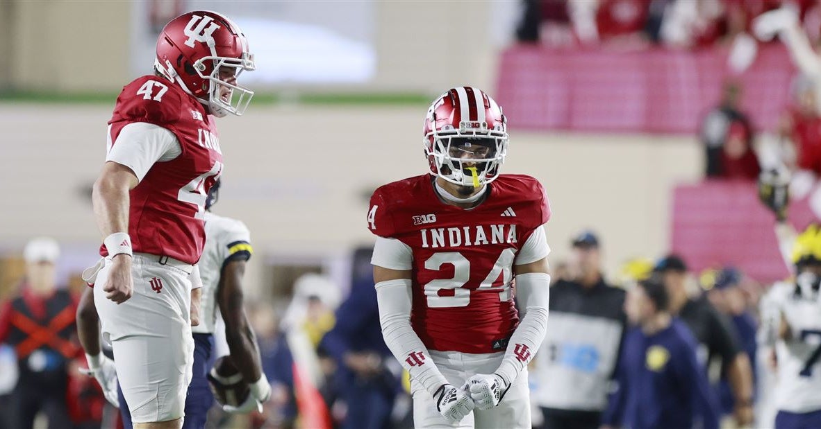 Indiana ranked No. 5, seeded No. 7 in latest College Football Playoff ...