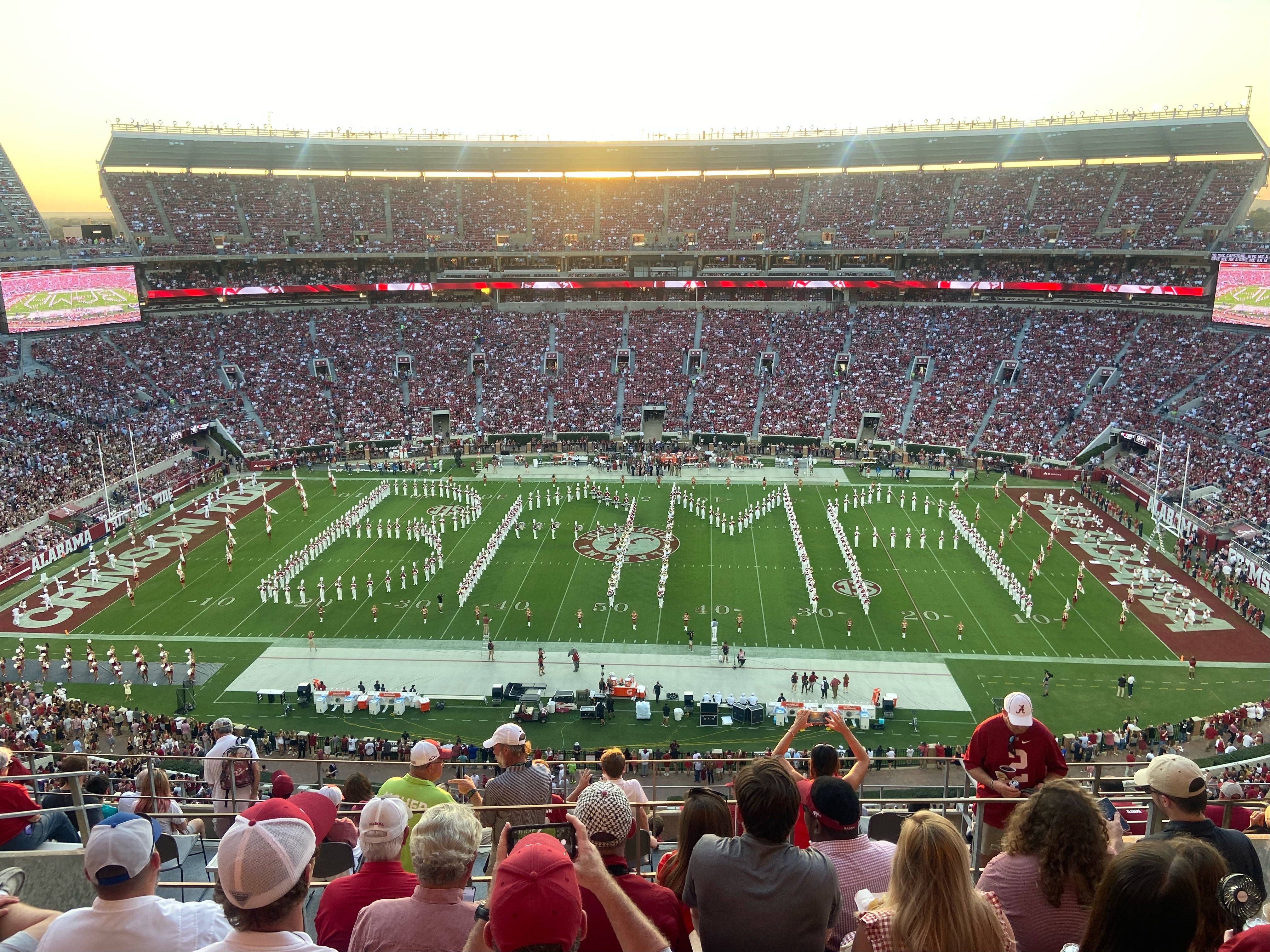 2 TX v. BAMA tickets - 50 yard line upper (view included)