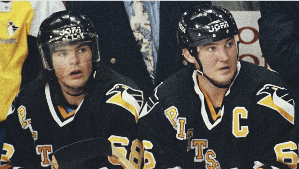 1995-96 Jaromir Jagr Pittsburgh Penguins Game Worn Jersey – Alternate -  Career Best 62-Goal, 87-Assists & 149-Point Season - 1st Team NHL All Star  - All Star Season - Photo Match